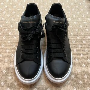 Alexander McQueen Black and White Sneakers